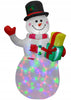 Kalėdinė dekoracija - sniego senis