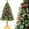 160cm Dirbtinė Kalėdų eglutė + girlianda 420cm