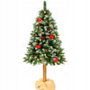 160cm Dirbtinė Kalėdų eglutė + girlianda 420cm