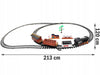 Didelis elektrinis traukinys su trasa + nuotolinio valdymo pultas