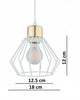 Sieninis šviestuvas Light Loft E27 60W