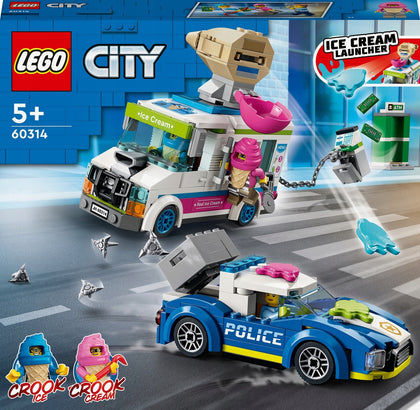 LEGO City policijos ir ledų furgonas 60314