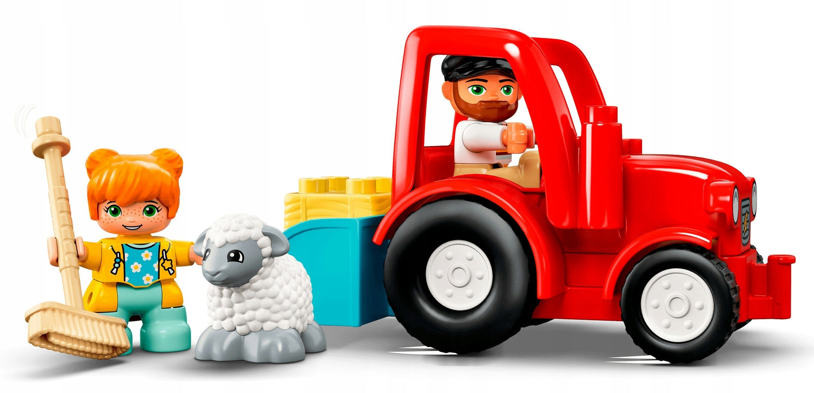 Lego Duplo traktorius ir ūkio gyvūnai 10950 2+