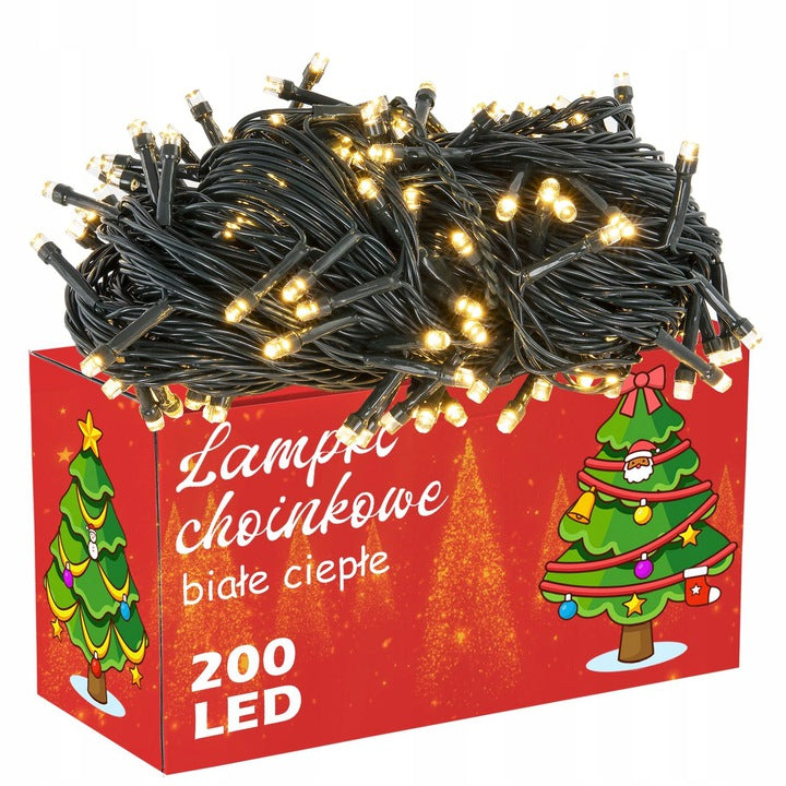 200 LED elektrinė Kalėdinė girlianda