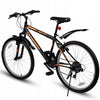 MTB dviratis MalTrack Quattro Orange juodas 18