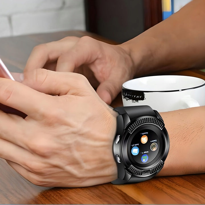 Išmanusis laikrodis V8 Smart Watch Sim SD kortelė